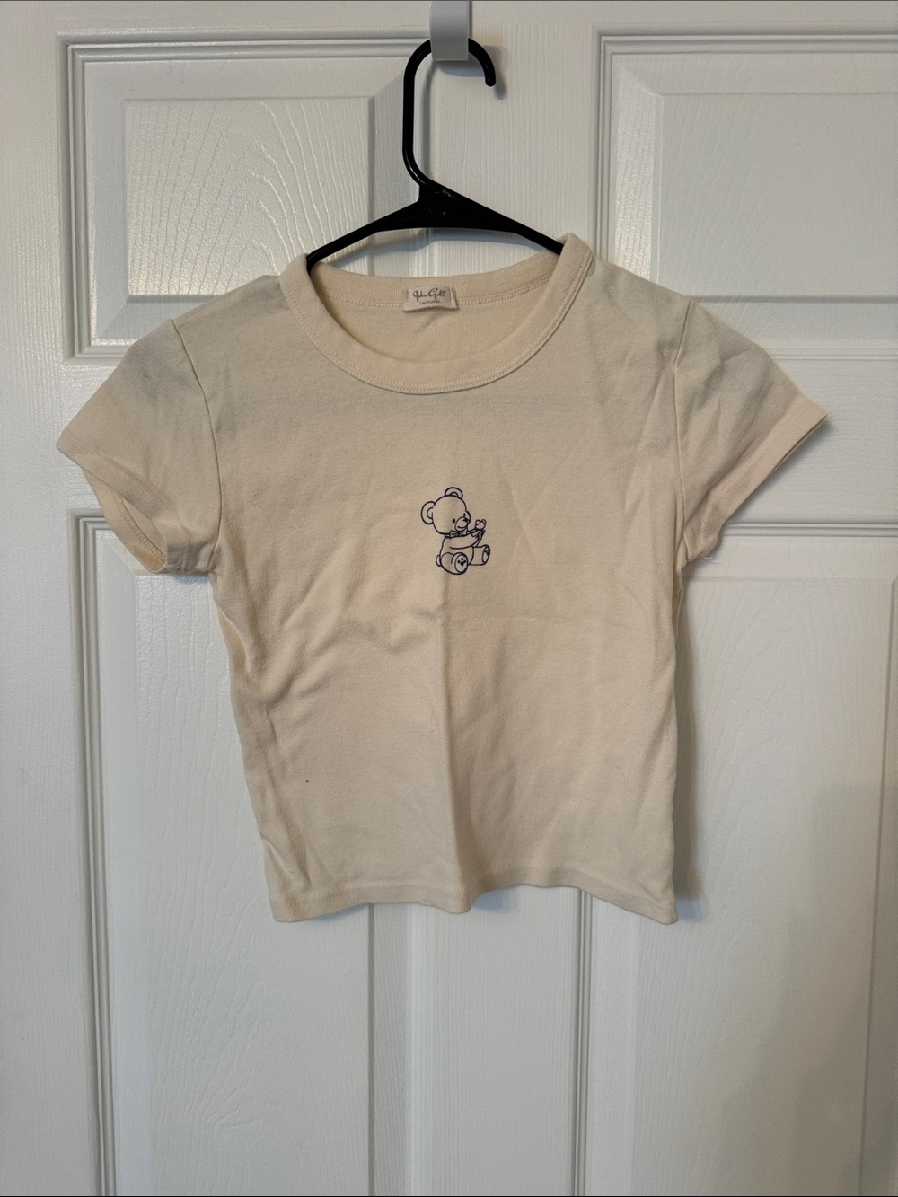 Brandy Baby tee Cream Bear Graphic Tee